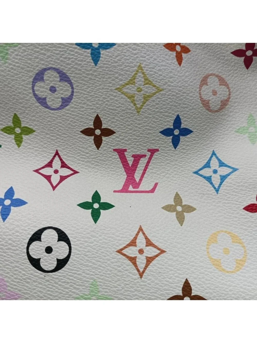 Louis Vuitton Greta Blanc Monogram Multicolor Shoulder Bag